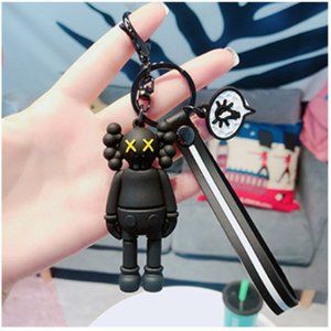 KAWS x keychain NWT black version FTP